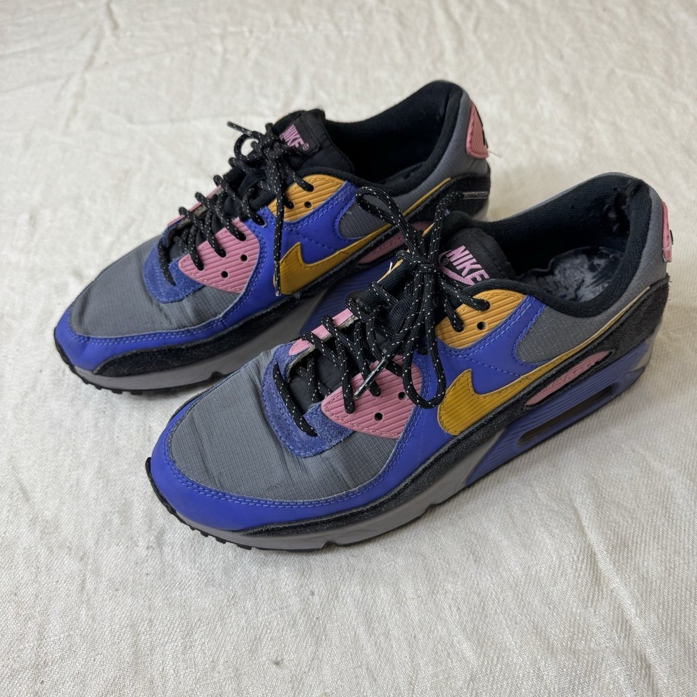 Nike Air Max 90 QS ACG Persian Violet Multicolor Sneakers Men's 8.5 CN1080-50 - Picture 2 of 12